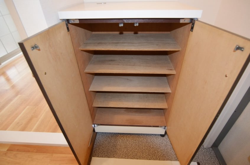 靴箱 アスカハイムD棟