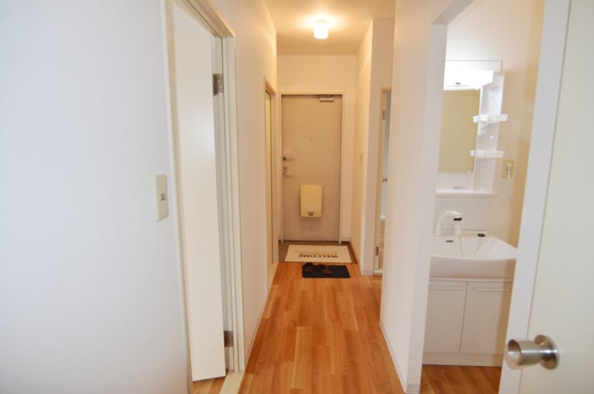 廊下 アスカハイムD棟