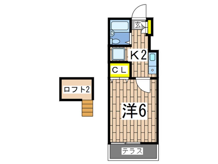 間取り図 コ－ポ金沢八景