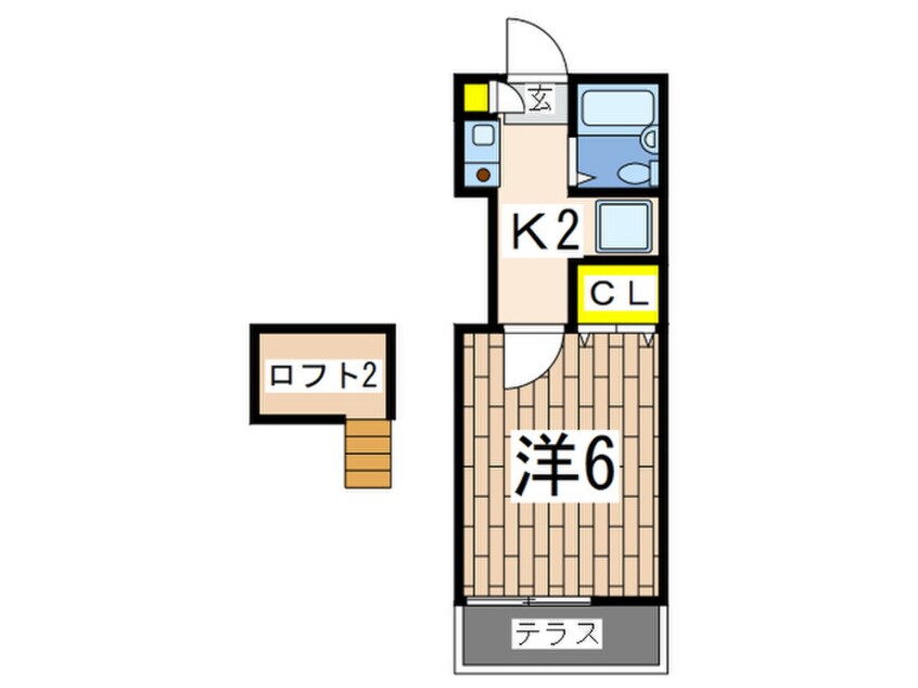 間取図 コ－ポ金沢八景