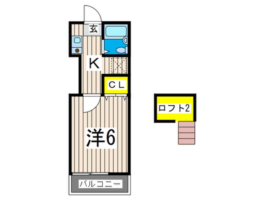 間取図 コ－ポ金沢八景