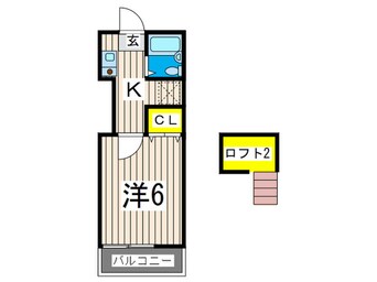 間取図 コ－ポ金沢八景