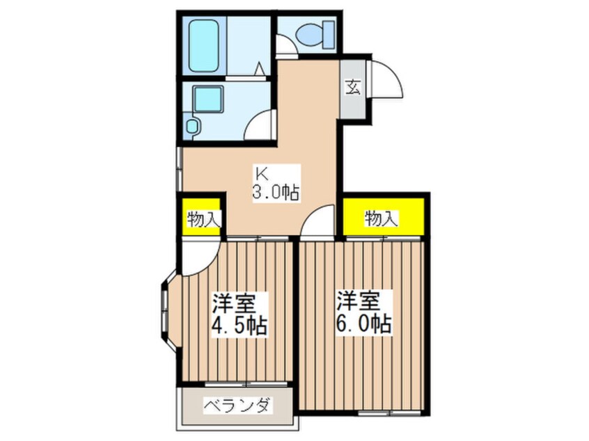 間取図 秀宏ビル