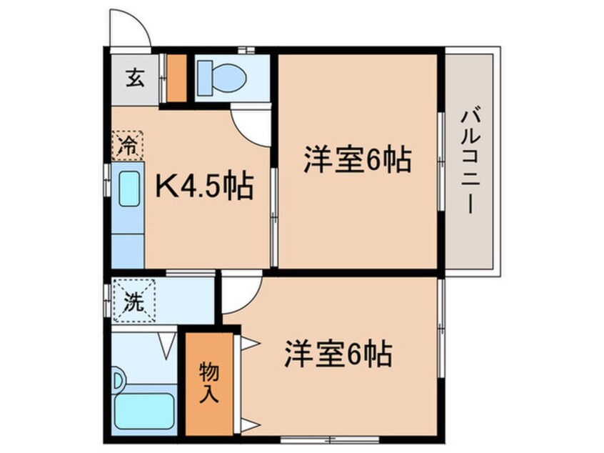 間取図 ノーブル成城