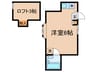 シャムロック 1Rの間取り