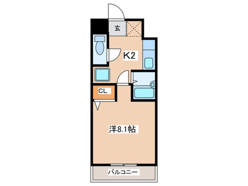 間取図 Molle相模大野