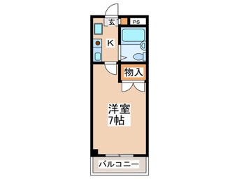 間取図 クリスタルマンション