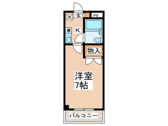 間取図 クリスタルマンション
