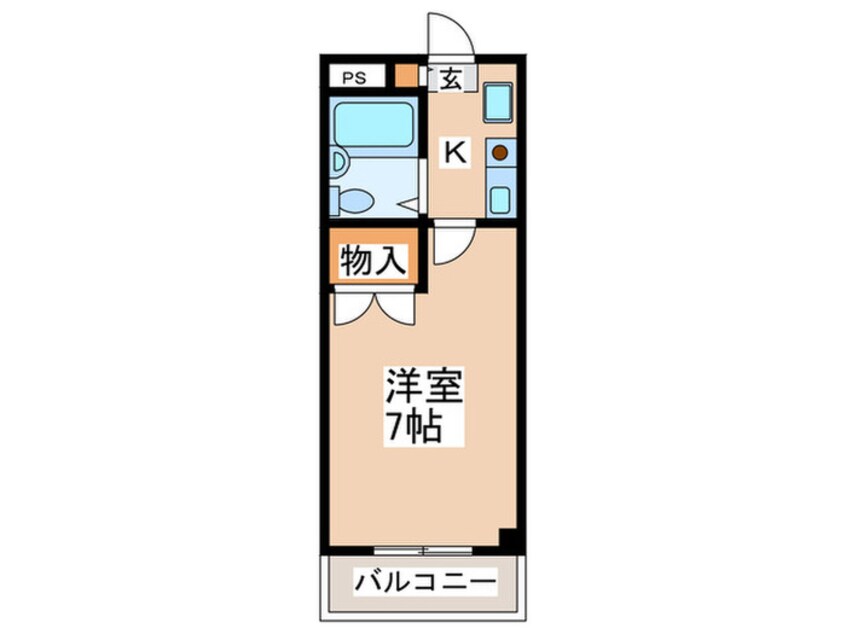 間取図 クリスタルマンション