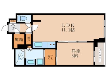 間取図 ﾄﾞｩ ﾄｩｰﾙ ｲｰｽﾄ(4707)