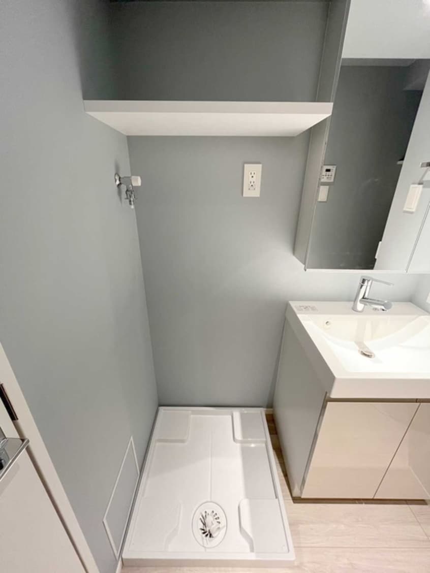 洗濯機置場 log入谷