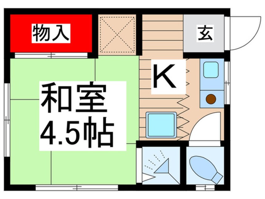 間取図 金子荘