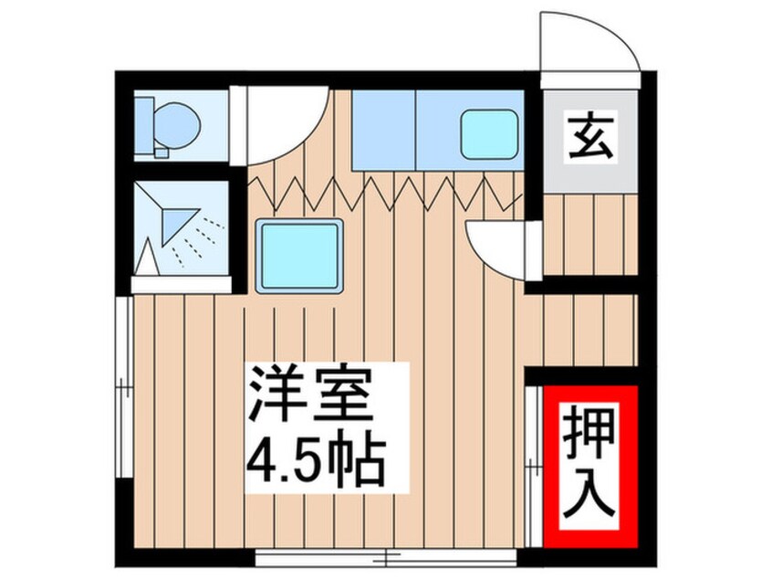 間取図 金子荘
