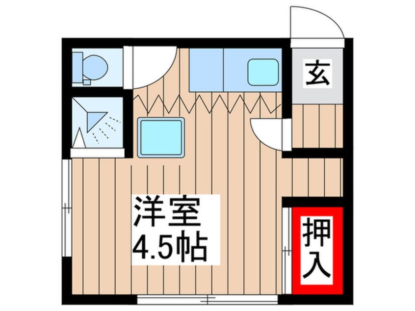 間取図 金子荘