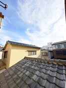 室内からの展望 金子荘