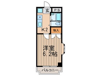 間取図 白糸台レジデンス