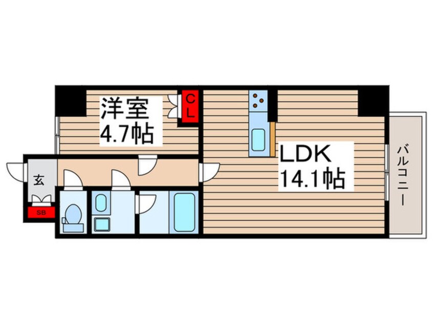 間取図 フジⅢ