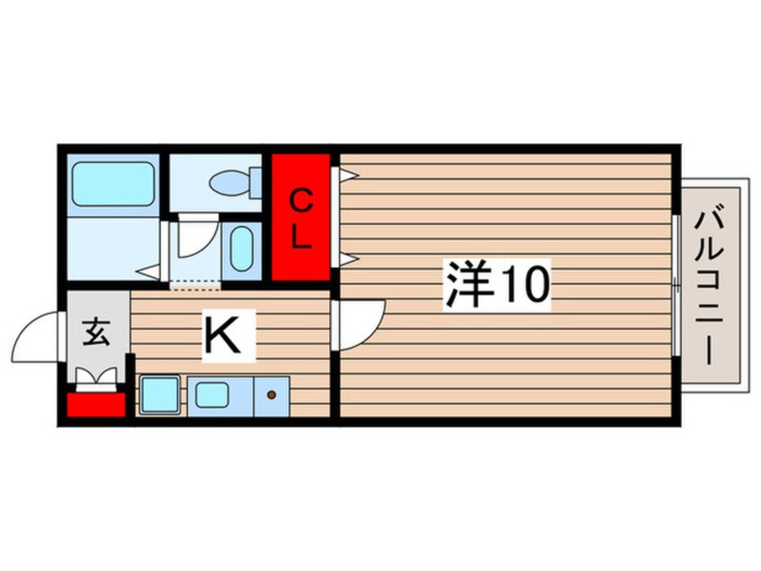 間取図 ビーワンハイツ