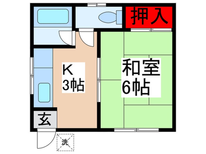 間取図 ユタカハウス