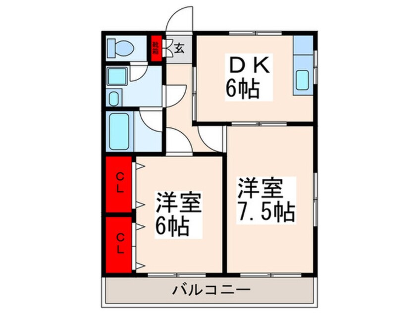 間取図 アーバンハイム大新