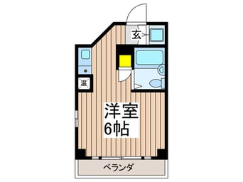 間取図 ＡＲＫ２１野毛マンション