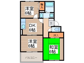 間取図 サ－ドプレステ－ジ