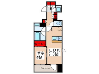 間取図 コンフォリア東陽町