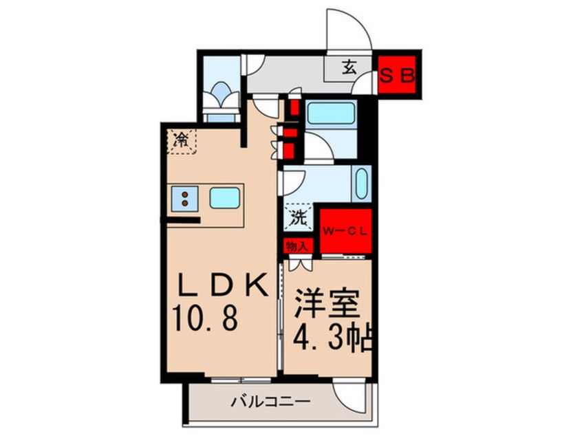 間取図 コンフォリア東陽町