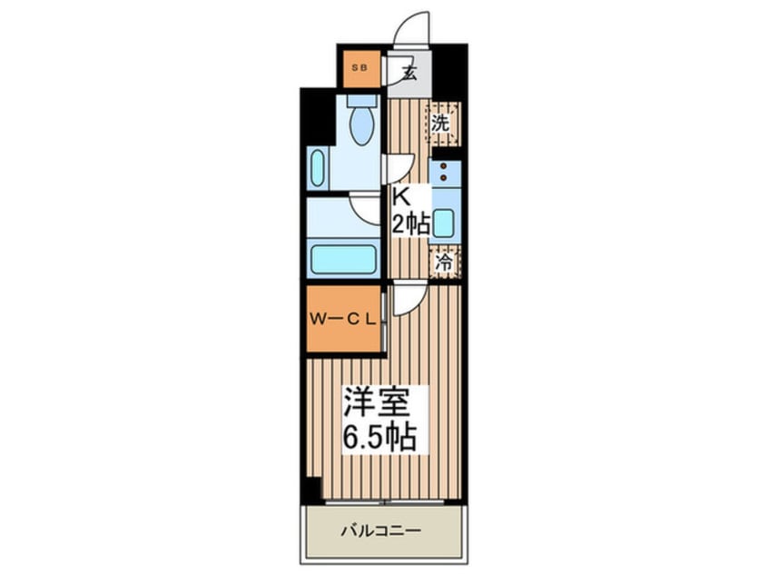 間取図 コンフォリア東陽町