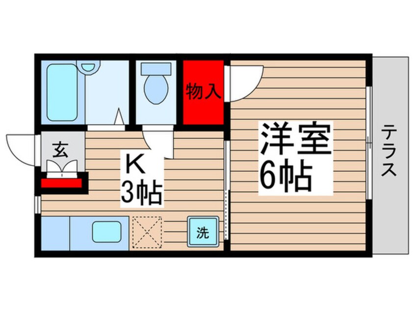 間取図 サンメイツ