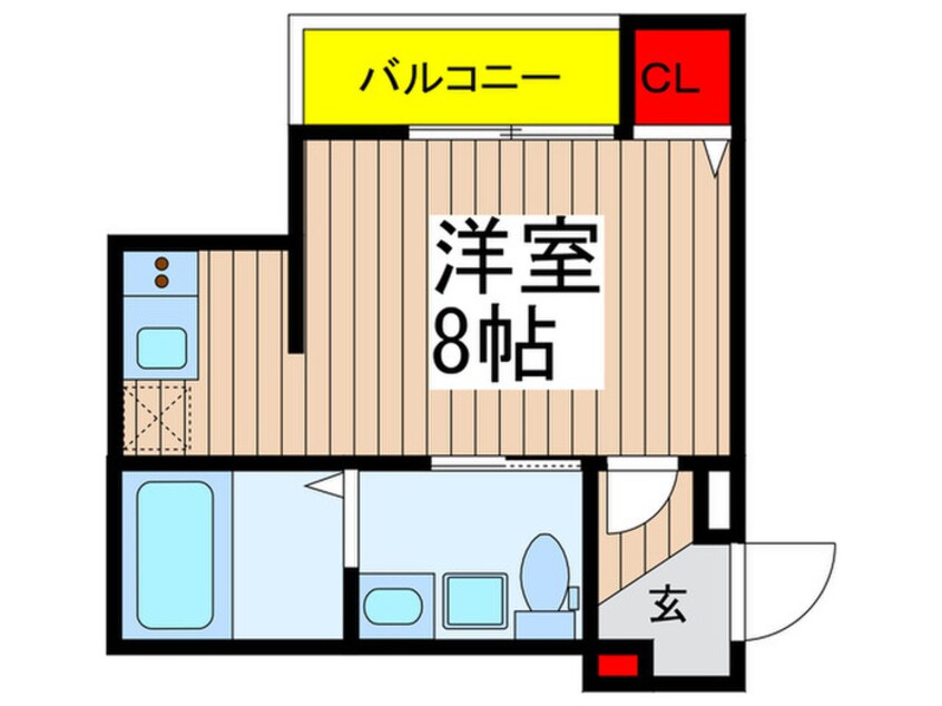 間取図 サンマルスラン大和田