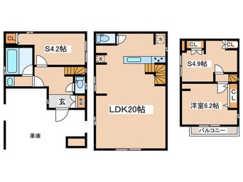 間取図 Kolet府中天神町