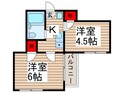 ヴィラン大宮の間取図