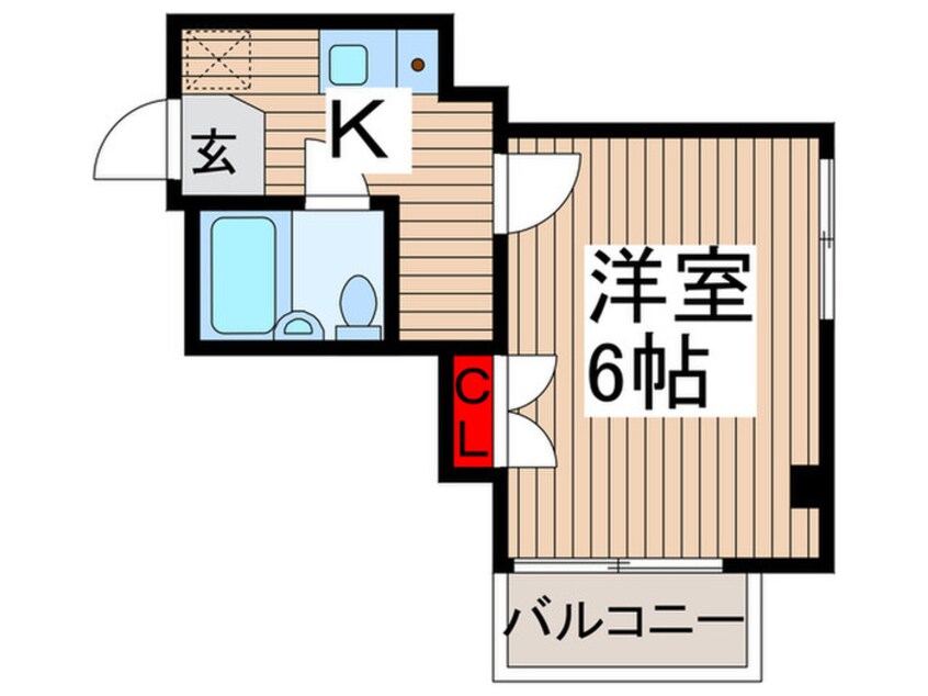 間取図 ヴィラン大宮