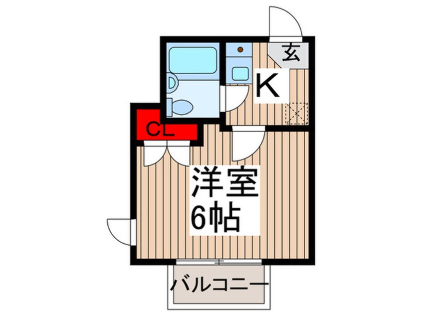 間取図 ヴィラン大宮