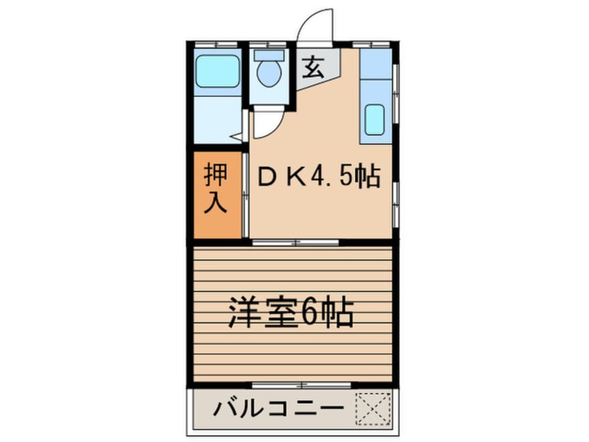 間取図 さつき荘
