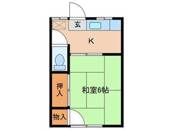 間取図 田中ハイツ