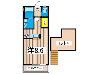 間取図 DAIYU-六番館