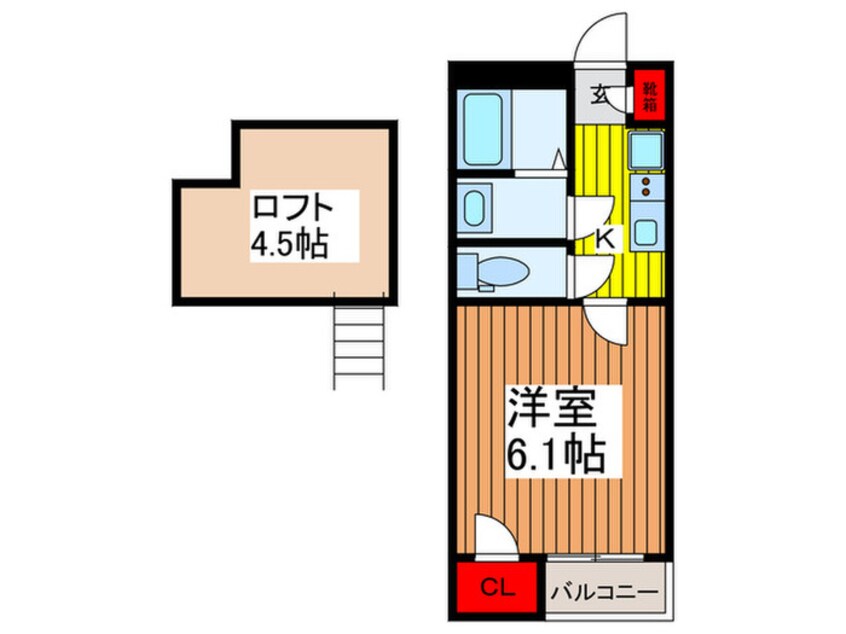 間取図 アルコバレーノ浦和