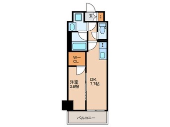 間取図 コンフォリア・リヴ志村三丁目