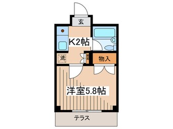 間取図 メゾンフジミ