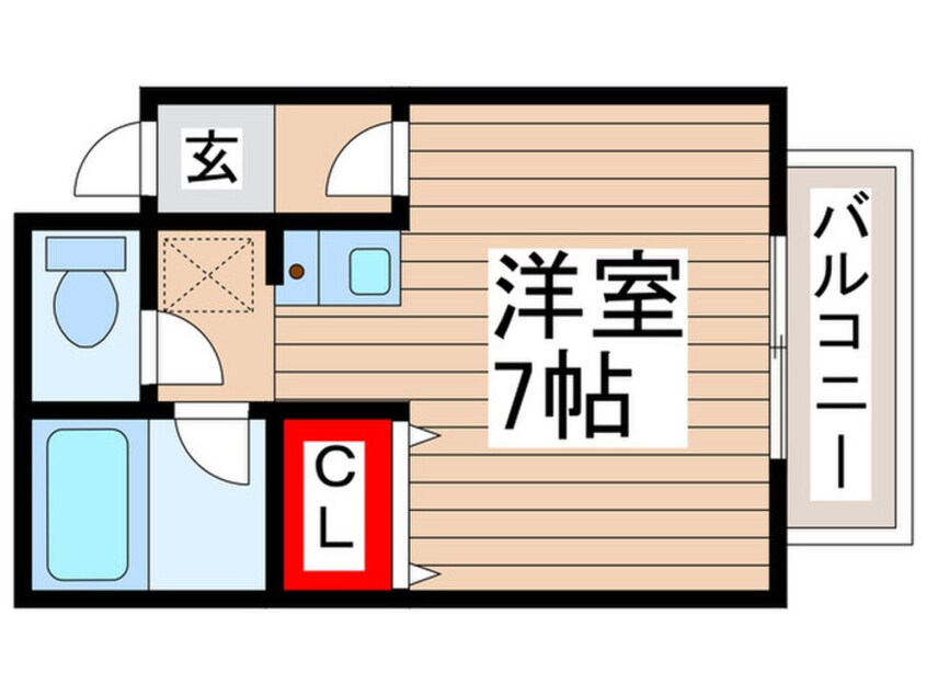 間取図 αＮＥＸＴ　ＦＵＪＩ