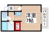 αＮＥＸＴ　ＦＵＪＩ 1Rの間取り