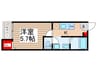 仮)Guarireふじみ野 1Kの間取り