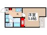 仮)Guarireふじみ野 1Kの間取り
