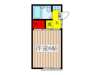 間取図 田代ﾊｳｽ1号