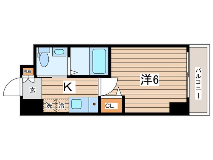 間取図 グリーンリーフ新綱島
