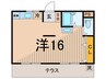 リーフコート東六郷 1Rの間取り