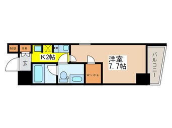 間取図 アルテシモ　コルソ(201)