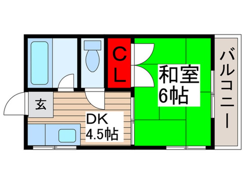 間取図 サンハイツ柏